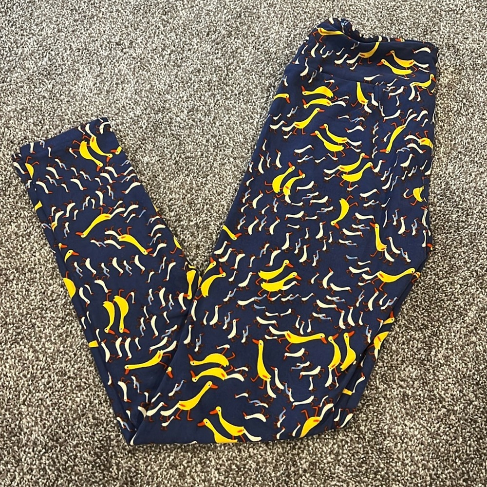 COPY - Lularoe duck Print Leggings